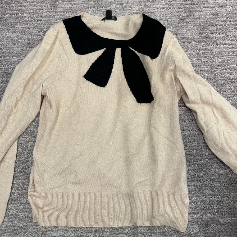 Jcrew bow sweater - Picture 2 of 6